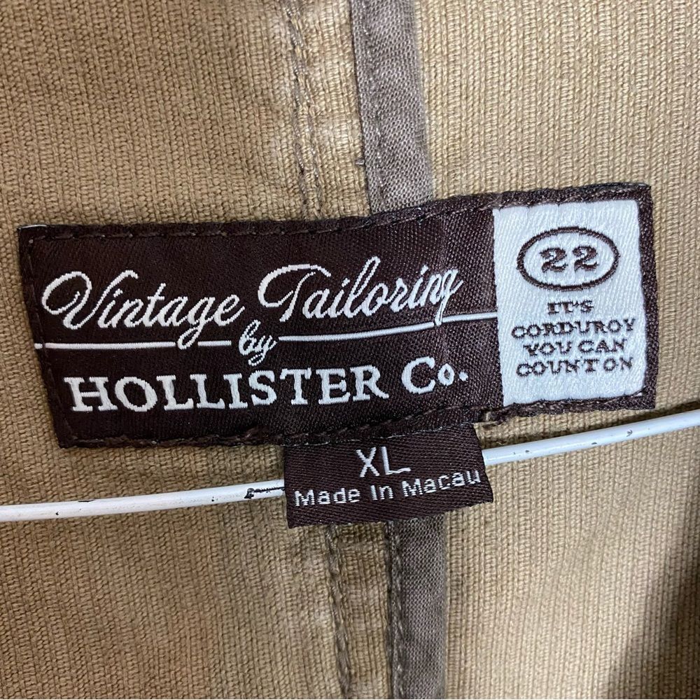 Vintage Tailoring by Hollister Company trendy Brown Corduroy Blazer Sport Coat - Picture 4 of 8